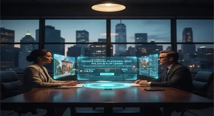 The Private Capital Playbook: Applying for Private Finance Company Loans for 2026 Fix-and-Flip Projects